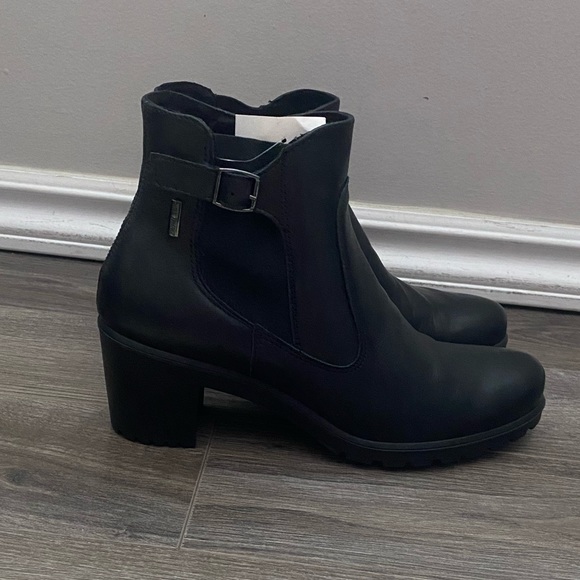 Marshalls Shoes - Black Heeled Boots